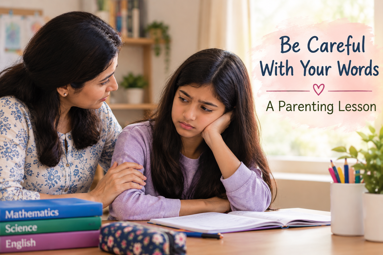 Be Careful With Your Words, Parents